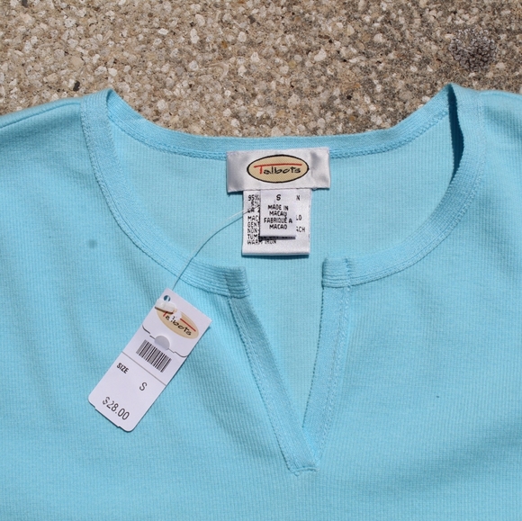 Light Blue Talbot's Short Sleeve Shirt - Picture 2 of 5
